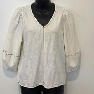 Current Air Los Angeles Cream Top XS